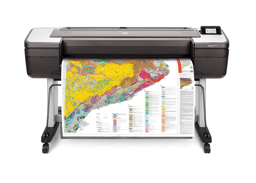 HP DesignJet T1700 Printer - Konica Minolta